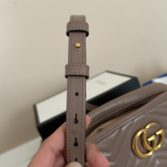 Gucci Marmont Mini Dusty pink. - Picture 14 of 15